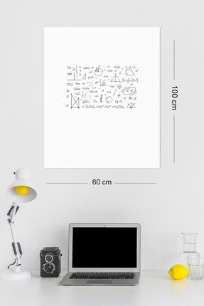 Akıllı Kağıt - 60x100 Cm Beyaz, 2 Adet Pratik, Yapışkansız Tutunan, Inovatif Yazı Tahtası Ve Pano 25455