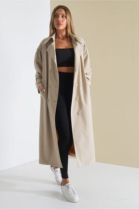 Pleated Trenchcoat 7034