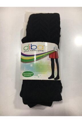 Diba Siyah Bambu Çocuk Kilotlu Çorap Okul Kreş Topuklu GRANDEFE 149