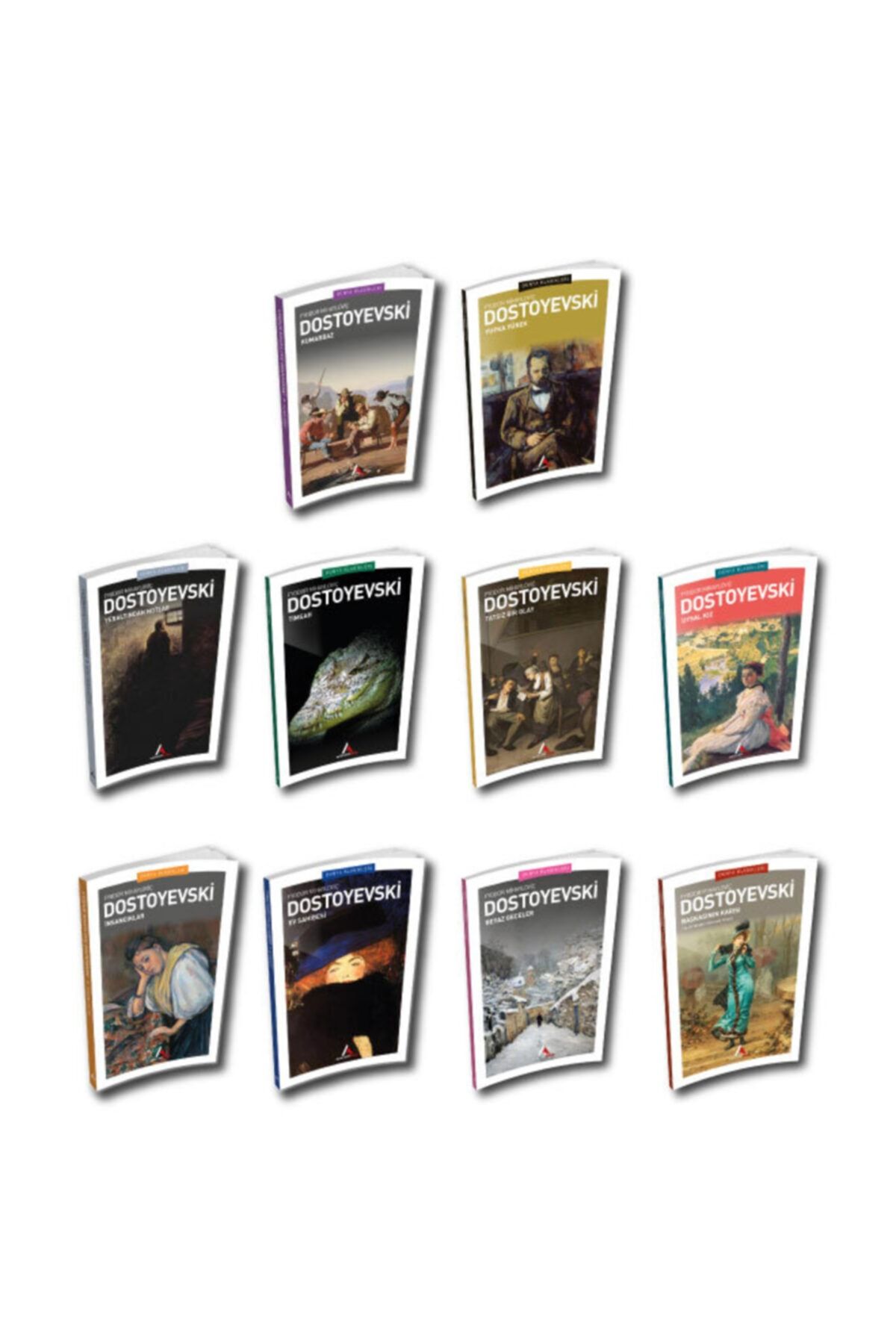 Aperatif Kitap Yayınları Dostoyevski Seti 10 Kitap Dünya Klasikleri OH9477
