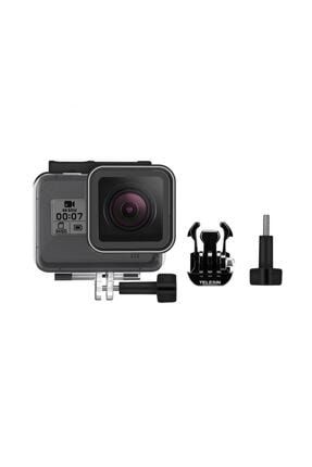 Gopro Hero 8 Black Kamera Için 45 Metre Su Geçirmez Kap Housing GP-WTP-801