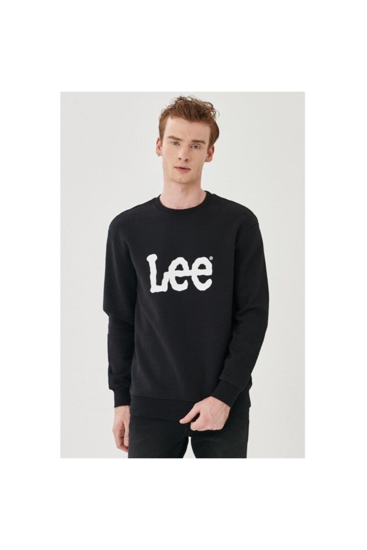 Lee logo sweatshirt store