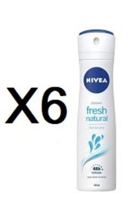 Fresh Natural Deo Sprey 150ml X 6 Adet NIVEA-FRESHNTRL-DEO-6
