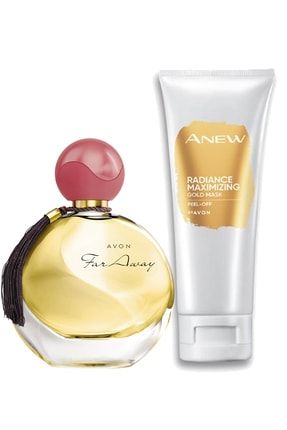 Far Away Kadın Parfüm Ve Anew Radiance Maximising Gold Yüz Maskesi Paketi MPACK1593