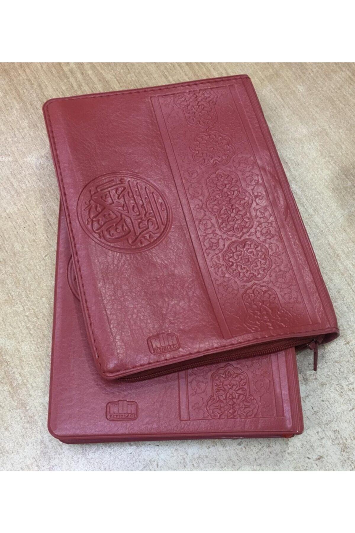 Nuh Yayıncılık Kuranı Kerim, 13x18 Cm. Çanta Boy, Fermuarlı Kılıflı, Nuh Yay