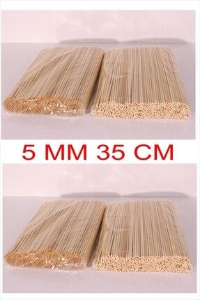 Çubukta Patates Çubuğu Bambu Çubuk 5 Mm 35 Cm 500 Adet BAMBU5-500ADET