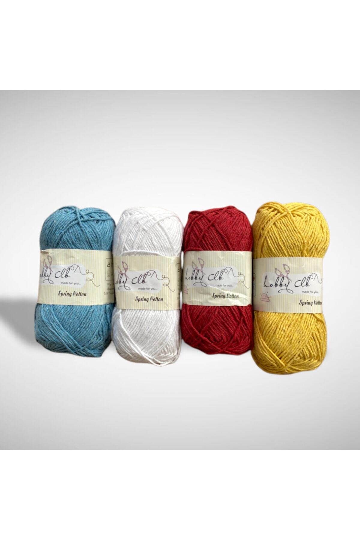 Punch and Amigurumi Rope 4-Piece 100% Cotton