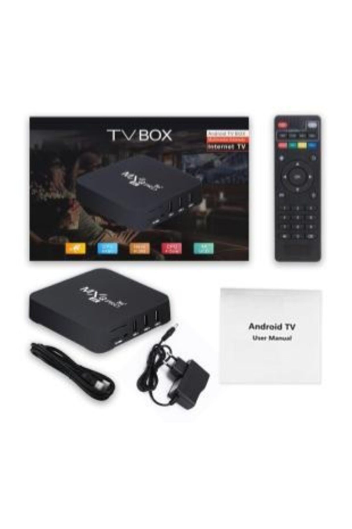 SNEXPRES 4K Tv Box Compatible Media Player 7.1 Smart TV box 8gb RAM -  Trendyol