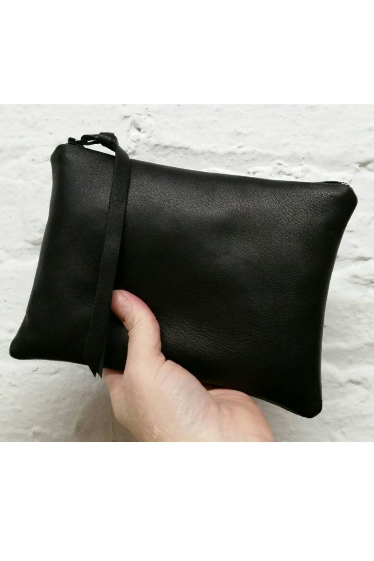 The trend black leather purse hotsell