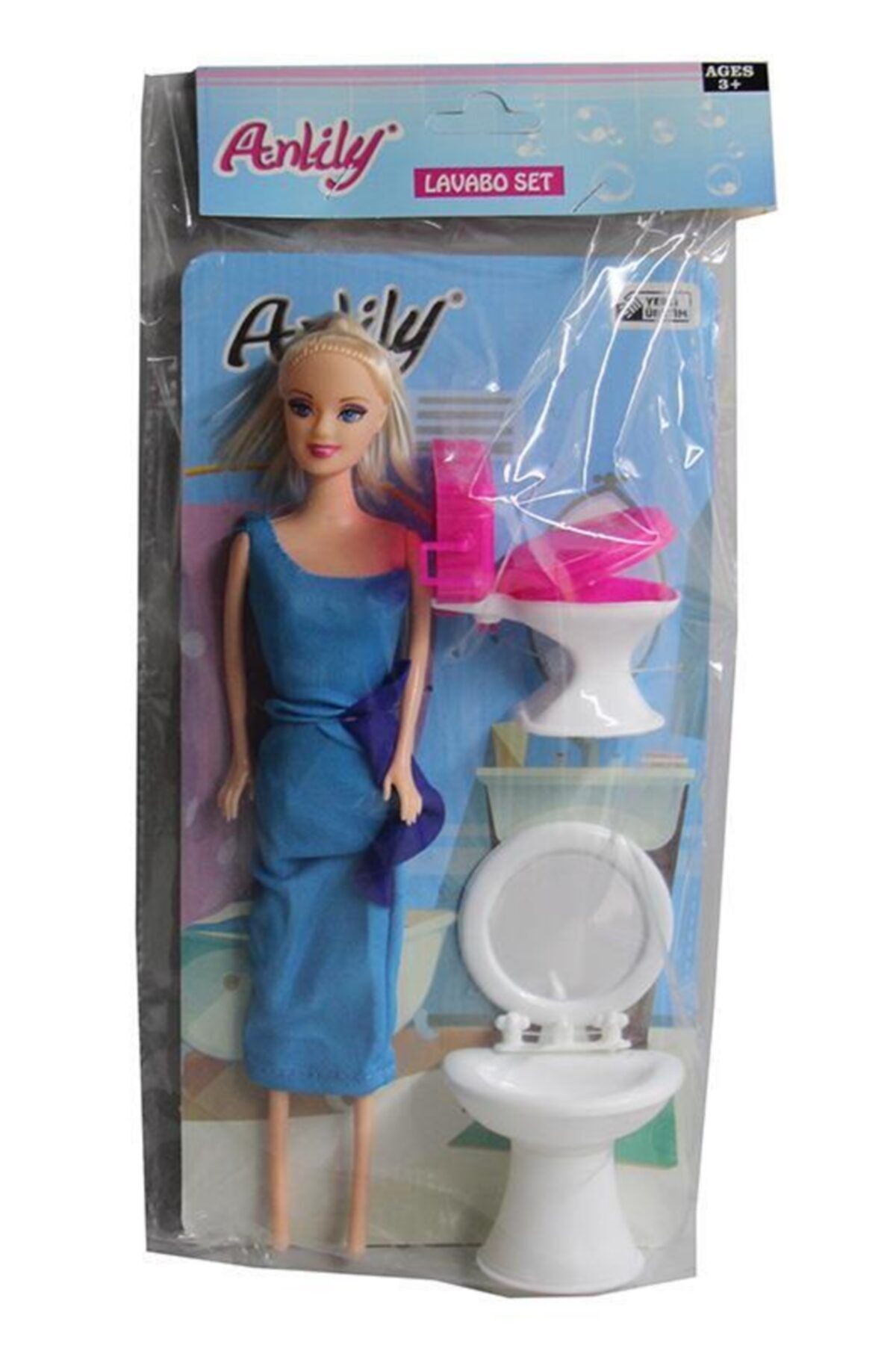 Poşette Klozetli Bebek
