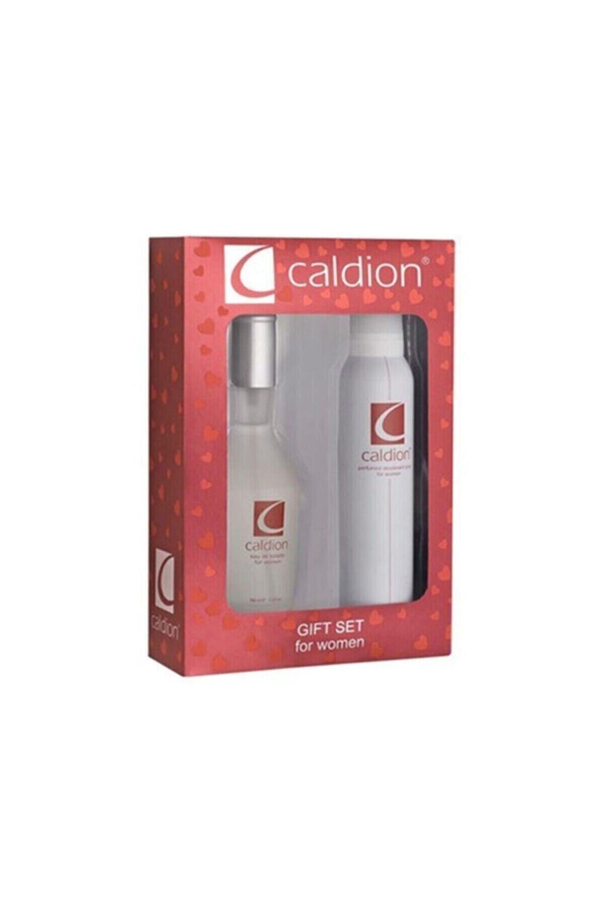 ست کلاسیک 100 میلی لیتری دئودورانت ست عطر زنانه 150 میلی لیتری Caldion