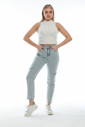 Mavi Yüksek Bel Denim Yıkamalı Skinny Jeans 2021-202