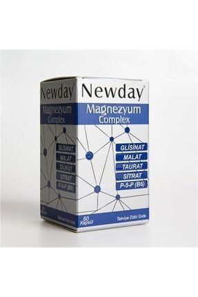 Newday Magnezyum Complex 60 Kapsül NEW011646