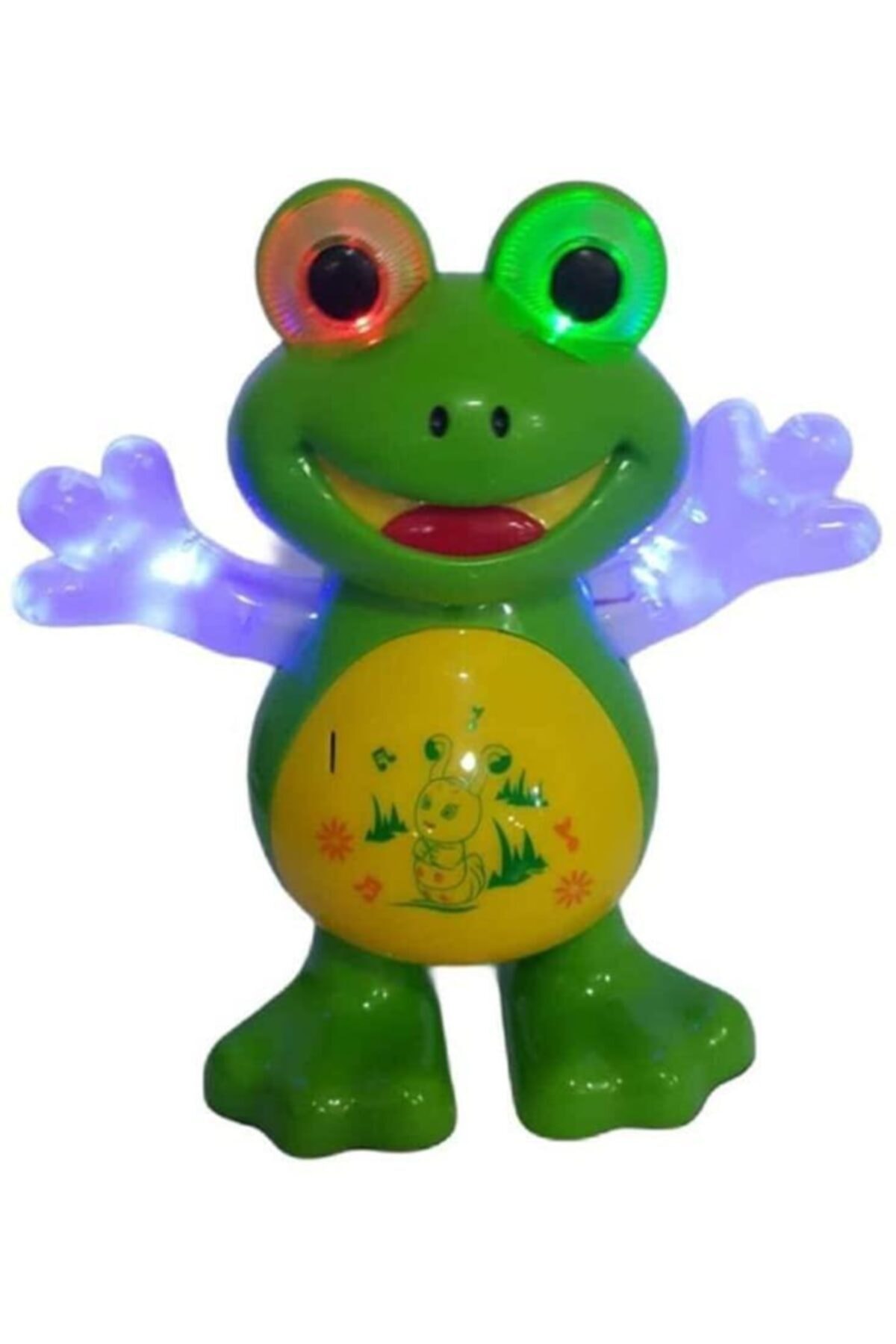 Can Ali Toys Işıklı Ve Müzikli Dansçı Sevinli Kurbağa fotoğrafı 4 (önizleme)
