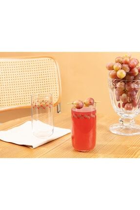Musette-cherry Bloom 4'lü Meşrubat Bardağı Seti - 365 ml 1KBARD0533-8682116240659