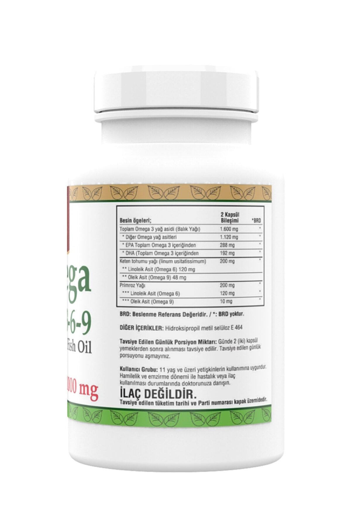 NCS-300 Tablets Collagen Hyaluronic Acid + Omega 3-6-9-200 Capsules 5
