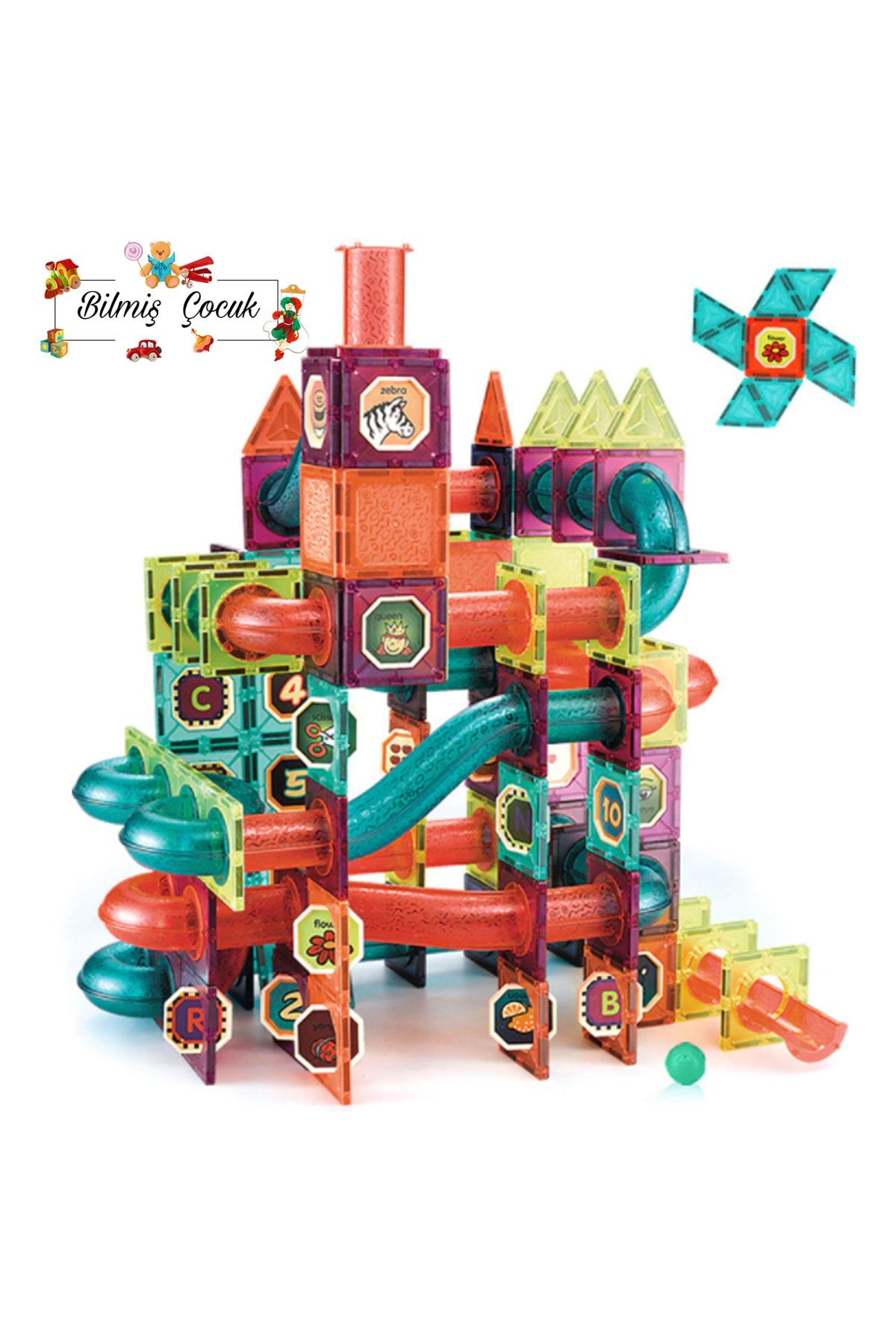 Creative magnetic building blocks outlet