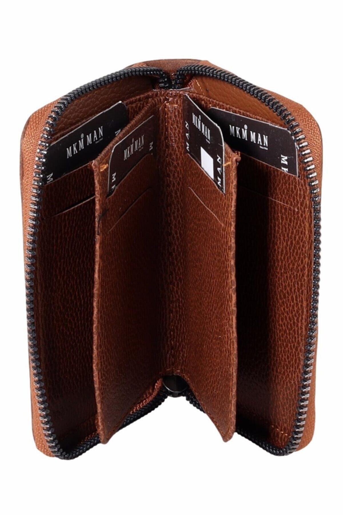 کیف پول مردانه نارنجی Genel Markalar | RV1F00445 اورجینال - تصویر 3