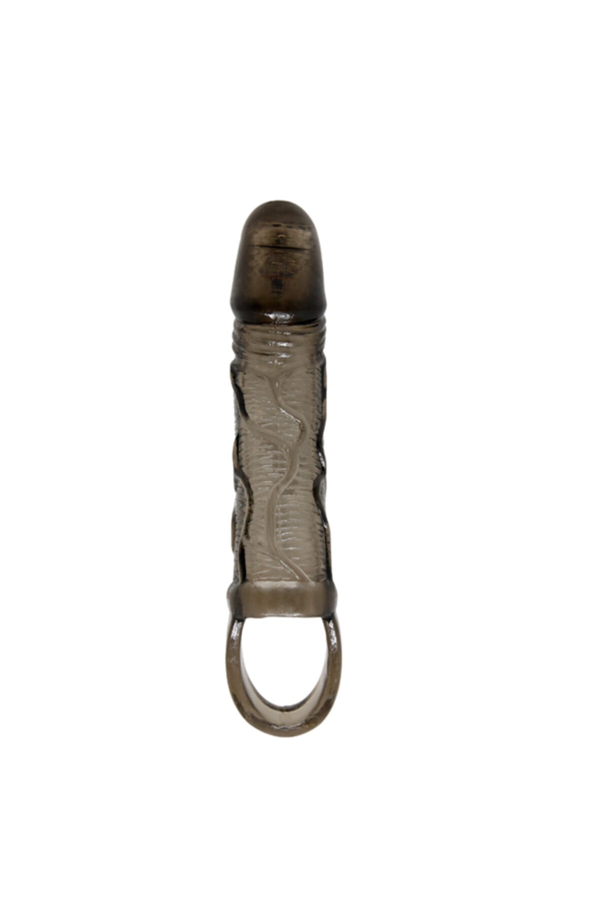 3 Cm Dolgu Uzatmalı Titreşimli Zenci Penis Kılıfı Prezervatif Vibratör 4