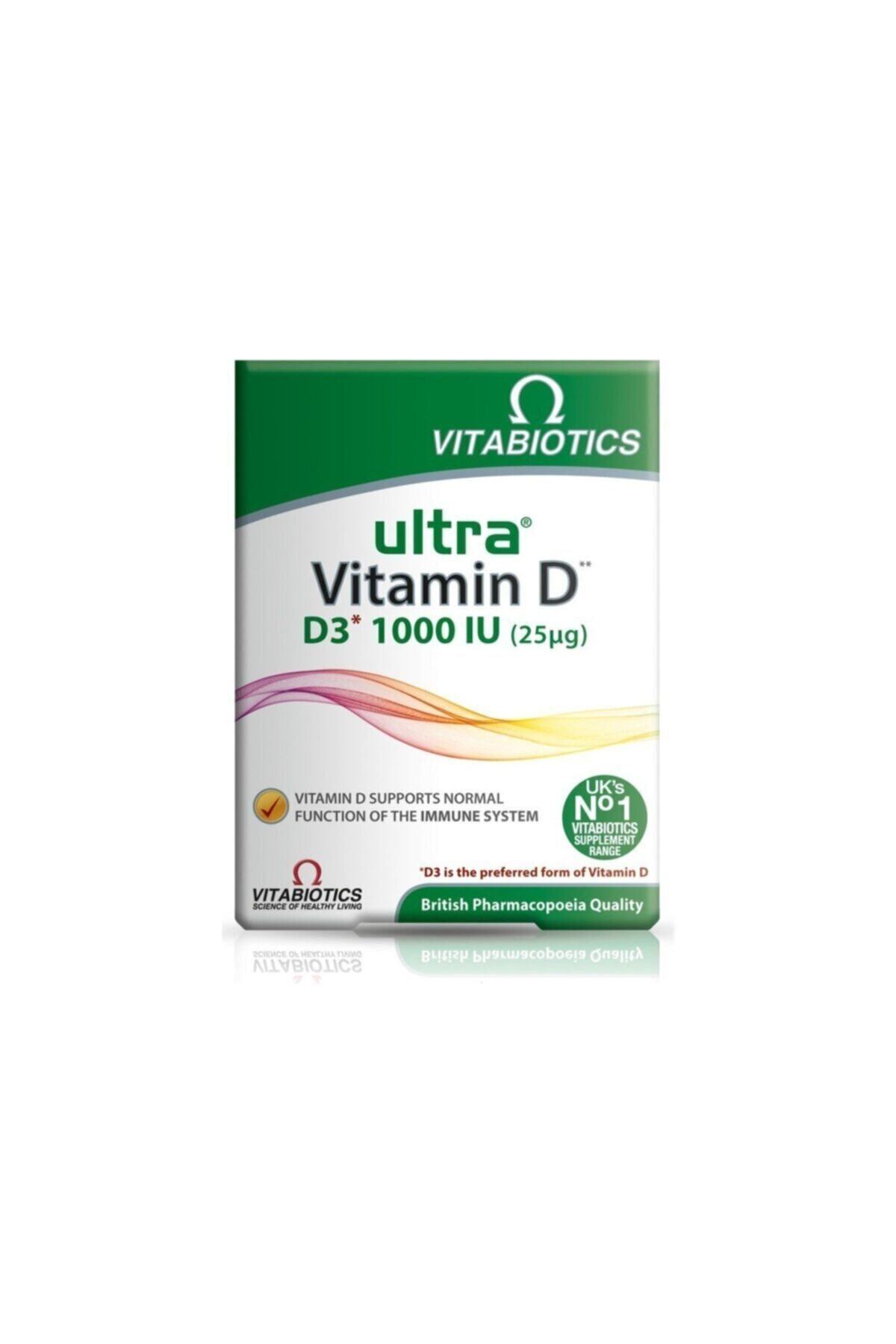 ULTRA Vitabiotics Vitamin D D3 1000 Iu 96 Tablets Fiyatı, Yorumları