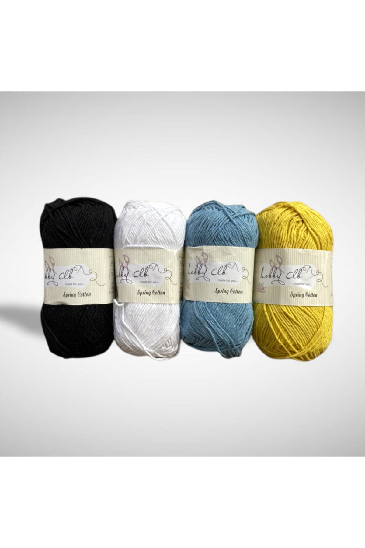 Punch and Amigurumi Rope 4-Piece 100% Cotton
