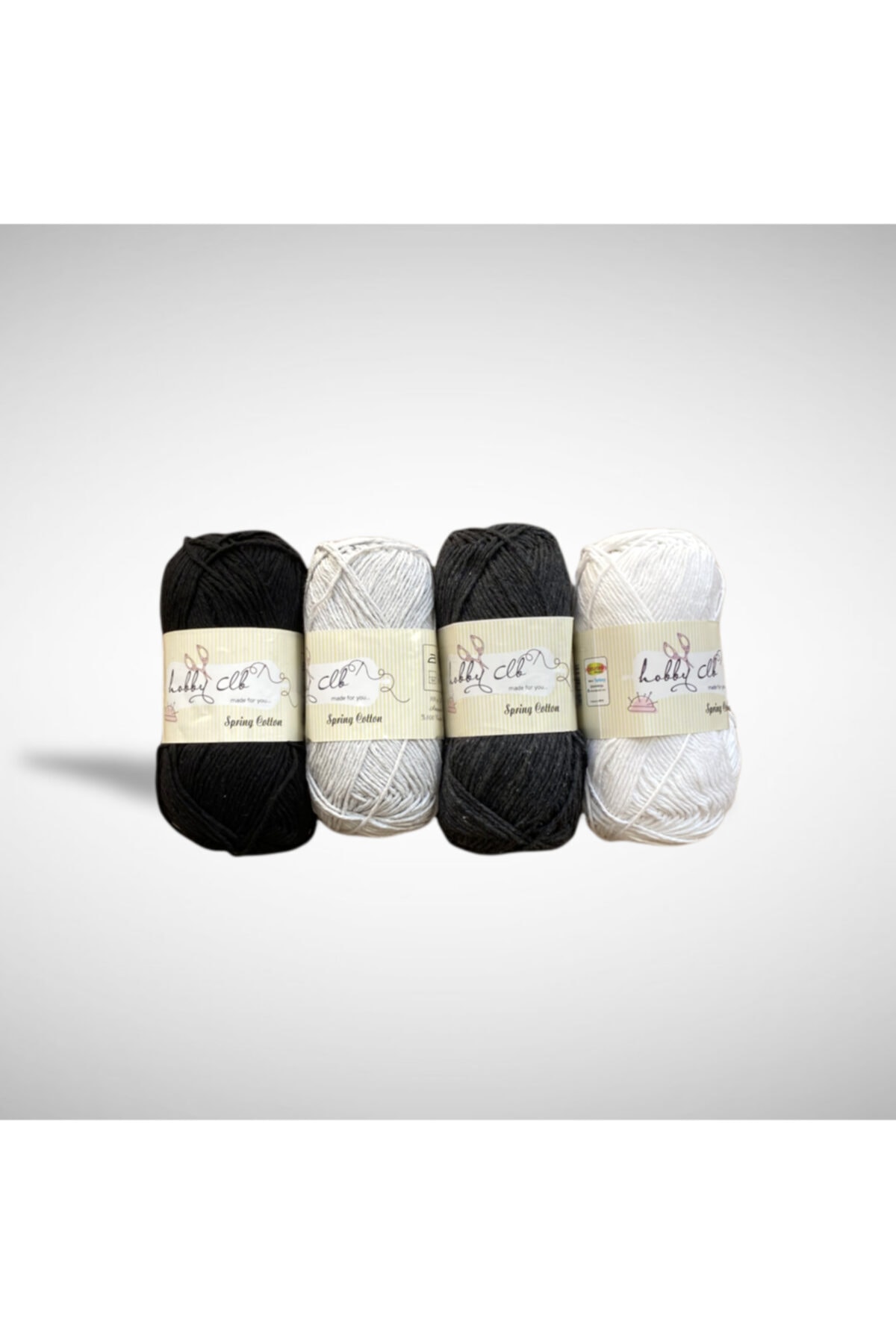 Punch and Amigurumi Rope 4-Piece 100% Cotton