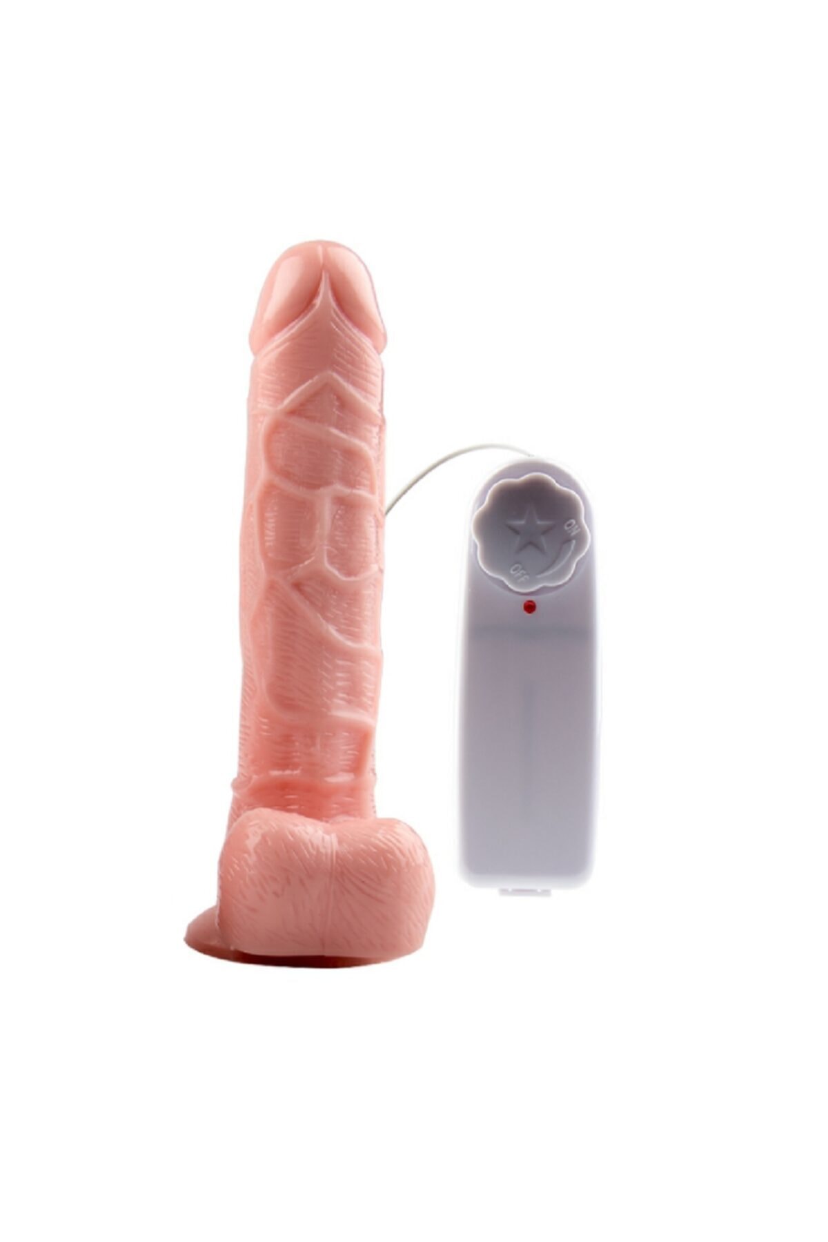 Lilitu Shop 19 Cm Belden Bağlamalı Kumandalı Gerçekçi Titreşimli Dildo Vibratör Penis 3