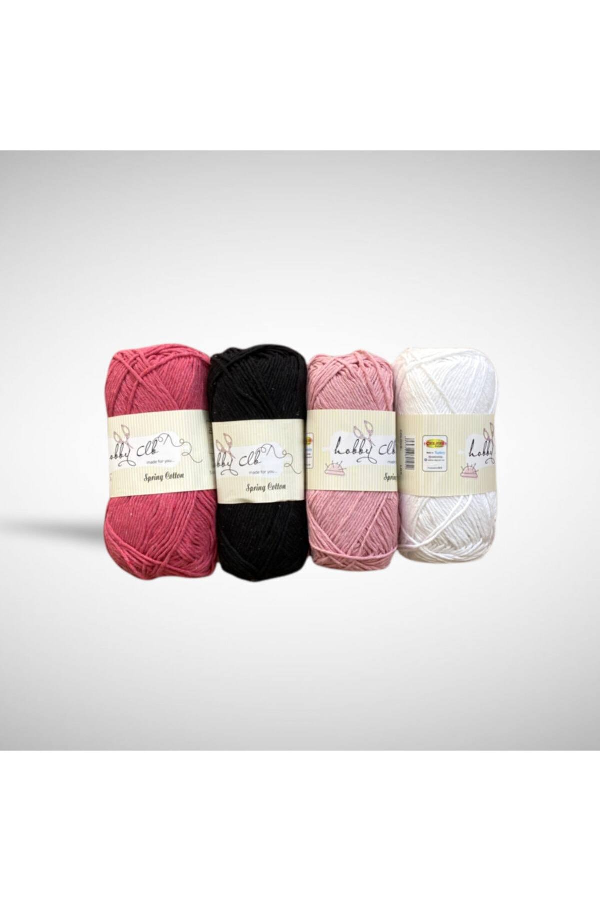 Punch and Amigurumi Rope 4-Piece 100% Cotton