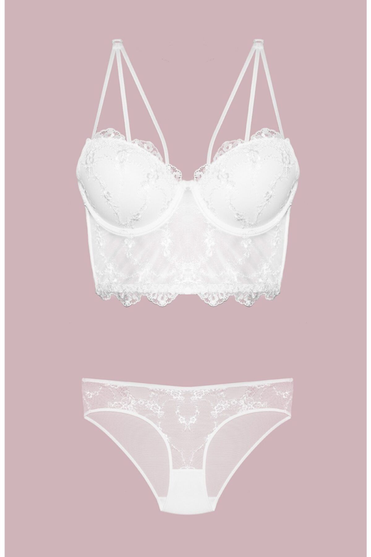 Bralette Bra Panty Set