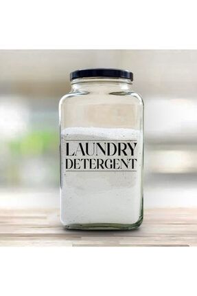 Cam Deterjan Kavanozu 3 Lt - Laundry Detergent Jar bls0273