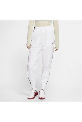 Sportswear Woven Swoosh Pantolon - Beyaz Bv3553-100 TYC00254395396