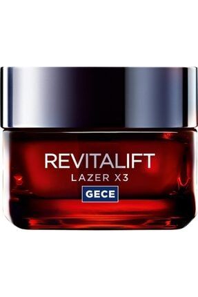 L'oréal Paris Revitalift Lazer x3 Yoğun Yaşlanma Karşıtı Gece Bakım Kremi loto42o442o