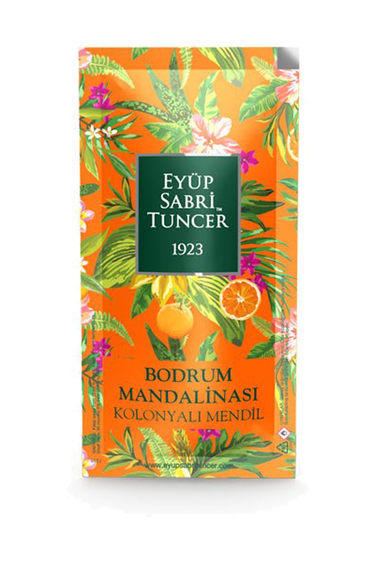 Eyüp Sabri Tuncer 75 Adet Kolonyalı Mendil (25+25+25) 3 Lü Set Çeşme Limonu Bodrum Mandalinası Klasik Limon fotoğrafı 3 (önizleme)