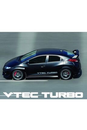 - Honda Vtec Turbo Oto Stıcker Seti LOG041