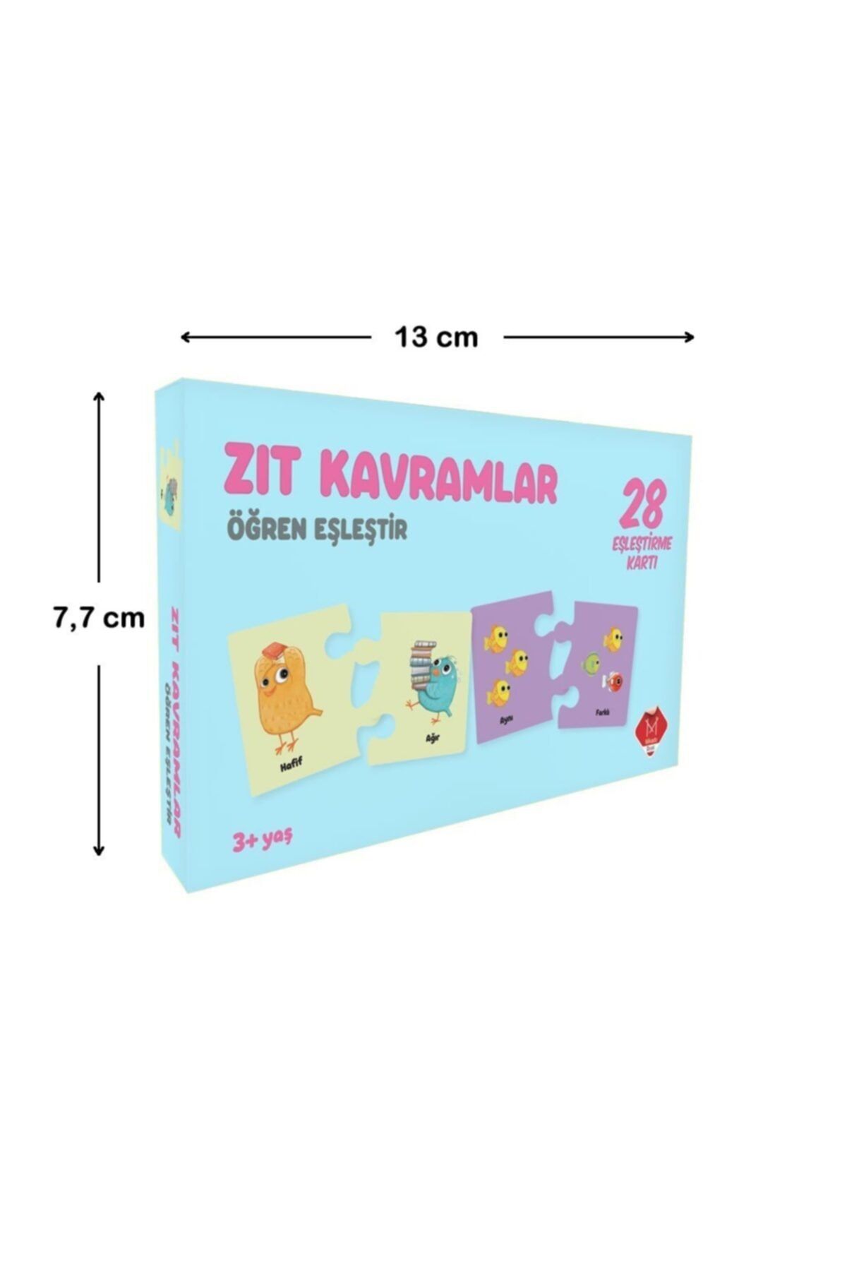 Mikado Yayınları-Opposite Concepts - Learn Match (Age 3+) 4