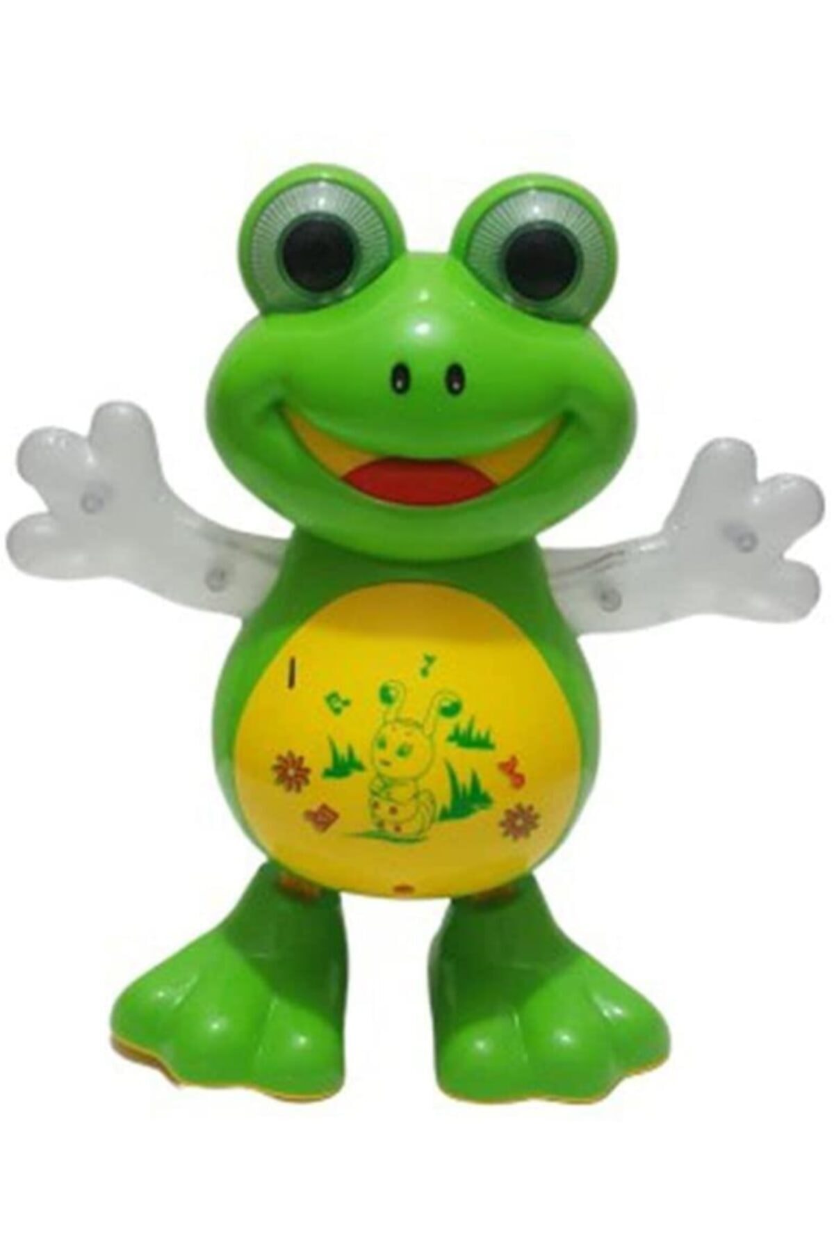 Can Ali Toys Işıklı Ve Müzikli Dansçı Sevinli Kurbağa fotoğrafı 3 (önizleme)