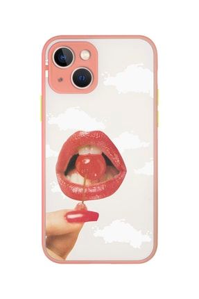 Iphone 13 Jenner Kiss Baskılı Montreal Hux Telefon Kılıfı IP13HUX-274