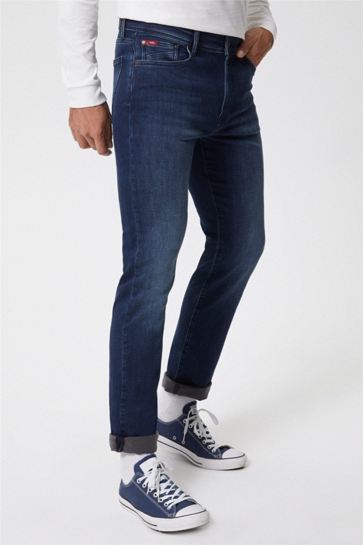 Lee Cooper-Harry Men's Jean Straight Fit Pants Rb Mid Color 3