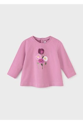 Kız Bebek Uzun Kollu Tasarım T-Shirt 2085 mt21.2085