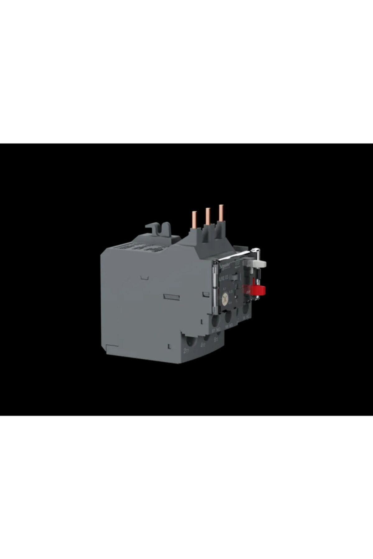 Schneider Electric-Schneider Easypact Lre04 0.4-0.63a Lc1e06...38 Compatible Connector Mounting Thermal Relay-3606480329715 3