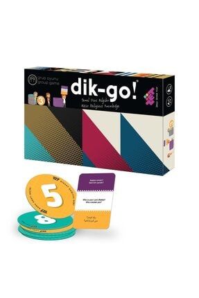 Dik-go (temel Dini Bilgiler) Dikkat Ve Zeka Oyunu 5+ Yaş 2-6 Oyuncu ZET005