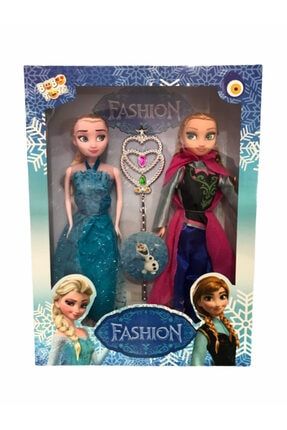 Disney Frozen Kiz Cocuk Karlar Ulkesi Frozen Elsa Ve Anna Bebek Seti 4 Adet Trendyol
