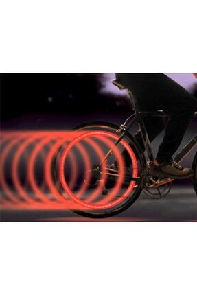 Motosikletiniz Için Hareket Sensörlü Işıklı Lastik Sibop Kapağı ANKAKH-5596-4786