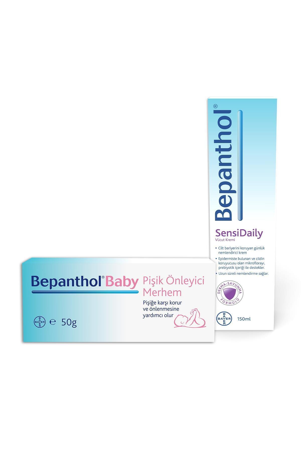 Bepanthol Baby Pişik Önleyici Merhem 50gr + Sensidaily 150ml ZO8400