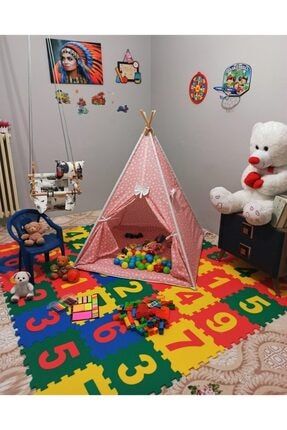 Kızılderili Çocuk Oyun Çadırı Evi Play Tent 85236906