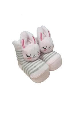 Kız Bebek Pembe Çıngıraklı Çorap AK-B025SE168340