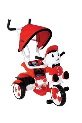 Baby Hope Yupi Panda 3 Teker Bisiklet - Kırmızı/beyaz Y125