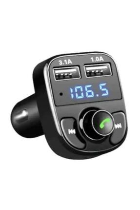 Oto Çakmaklık Araç Kiti X8 Transmitter Bluetooth-çağrı-müzik-fm lumi51