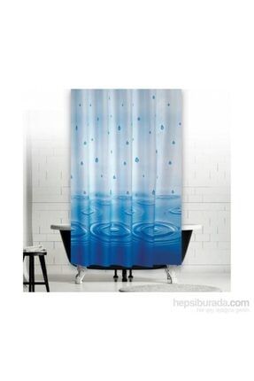 Jackline Banyo Duş Perdesi 5020 Tek Kanat Mavi 1x120x200 BAPJAC5020MAV120
