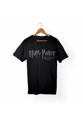 Unisex Siyah Harry Potter Tişört B1059